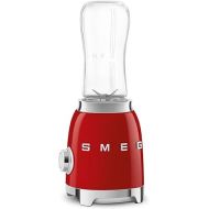 SMEG Retro Personal Blender with 2 Bottles PBF01RDUS, Red, Medium
