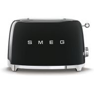 SMEG 2 Slice Retro Toaster (Black)