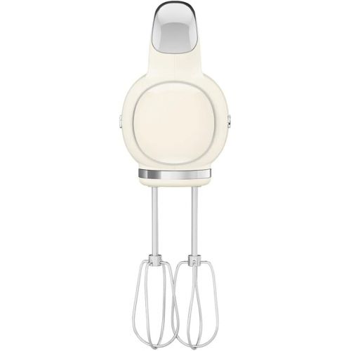 스메그 Smeg Red 50's Retro Style Electric Hand Mixer… (Cream)