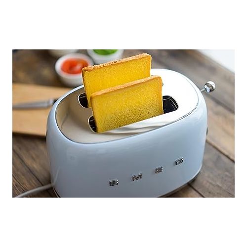 스메그 SMEG 2 Slice Retro Toaster (Pastel blue)