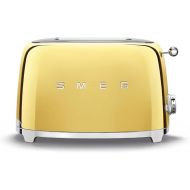 SMEG 2 Slice Retro Toaster (Gold)