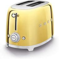 SMEG 2 Slice Retro Toaster (Gold)