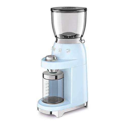 스메그 Smeg 50's Retro Pastel Blue Coffee Grinder