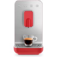 Smeg BCC01RDMUS Fully Automatic Coffee Machine, Red, Extra Large