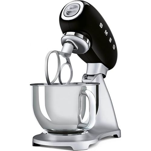 스메그 Smeg 50's Retro Black Stand Mixer