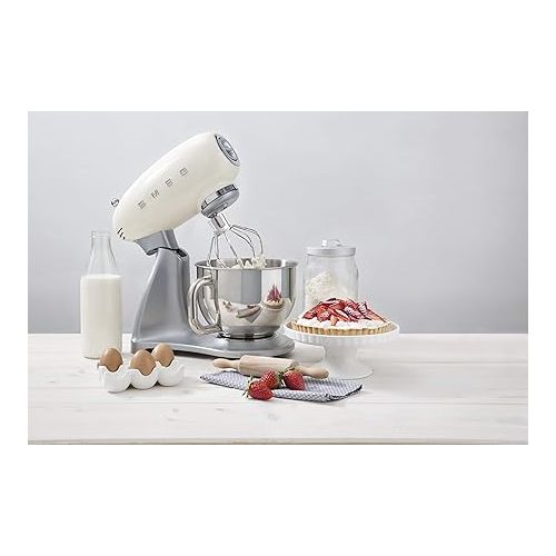 스메그 Smeg 50's Retro Cream Stand Mixer