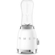 SMEG Retro Personal Blender with 2 Bottles, PBF01WHUS, White
