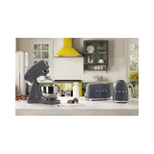 스메그 SMEG 50's Retro Stand Mixer with Accessories Slate Gray SMF03GRUS