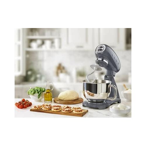 스메그 SMEG 50's Retro Stand Mixer with Accessories Slate Gray SMF03GRUS