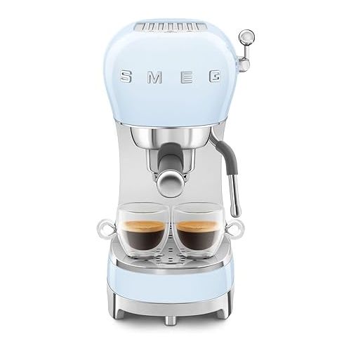 스메그 Smeg Manual Espresso and Tamper Set (Blue)