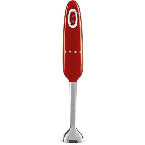 스메그 SMEG Hand Immersion Blender and Food Processor, Red