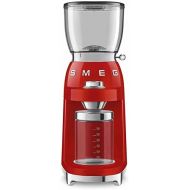 SMEG 50's Retro Line Tritan Renew Coffee Grinder (Red)