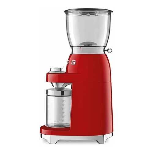 스메그 SMEG 50's Retro Line Tritan Renew Coffee Grinder (Red)