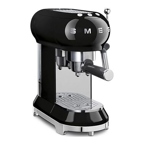 스메그 Smeg Manual Espresso and Tamper Set (Black)