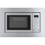 Smeg FMIU020X Stainless Steel Built In Microwave Oven, 24-Inches
