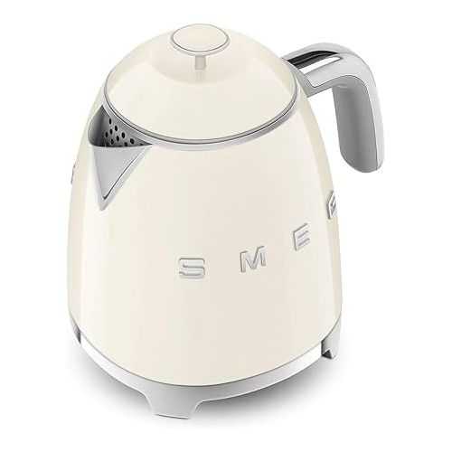 스메그 SMEG KLF05CREU Cream Kettle 0.8L 50s Style