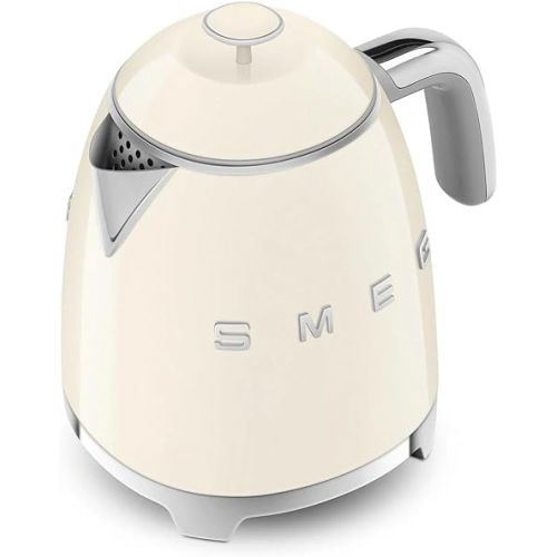 스메그 SMEG KLF05CREU Cream Kettle 0.8L 50s Style