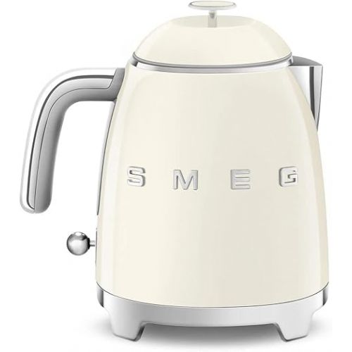 스메그 SMEG KLF05CREU Cream Kettle 0.8L 50s Style