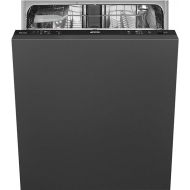 Smeg Fully Integrated Built-In Panel Ready Dishwasher with 13 Place Settings,10 Wash Cycles, ADA Compliant, 24-Inches