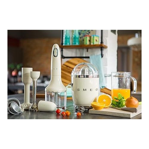 스메그 Smeg CJF01CRUS Citrus Juicer, One Size, Cream