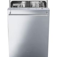 Smeg Fully Integrated Built-In Dishwasher with 13 Place Settings, 5 Wash Cycles, 4 temperatures, 24-Inches