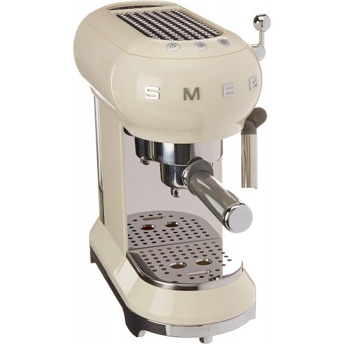 스메그 Smeg ECF01CREU Siebtrager Espresso-/Kaffemaschine