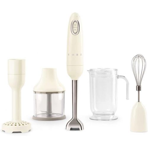 스메그 Smeg Hand-Stabmixer HBF02CREU, 700, Cremefarben