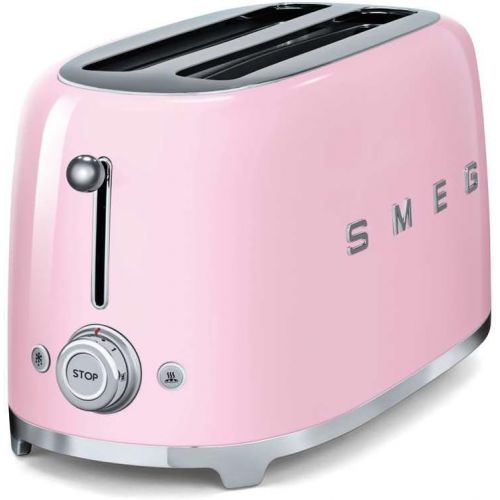 스메그 SMEG Toaster TSF02PKEU pastellrosa, 1500, Stahl