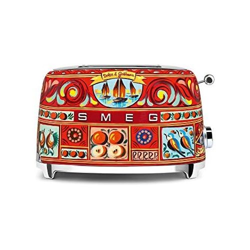 스메그 [아마존베스트]Dolce and Gabbana x Smeg 2 Slice Toaster, Sicily Is My Love, Collection