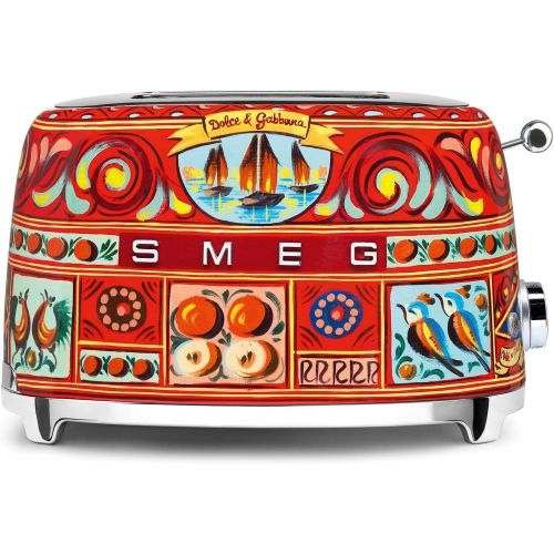 스메그 [아마존베스트]Dolce and Gabbana x Smeg 2 Slice Toaster, Sicily Is My Love, Collection