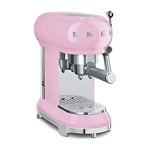 스메그 [아마존베스트]Smeg ECF01PKUS Espresso Machine, Pink