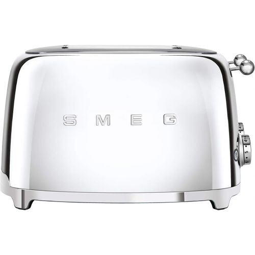 스메그 [아마존베스트]Smeg 4 Slot Toaster Chrome TSF03 SSUS