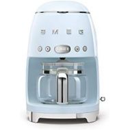 [아마존베스트]Smeg 1950s Retro Style 10 Cup Programmable Coffee Maker Machine (Pastel Blue)