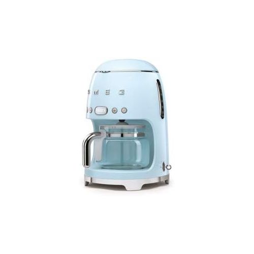 스메그 [아마존베스트]Smeg 1950s Retro Style 10 Cup Programmable Coffee Maker Machine (Pastel Blue)