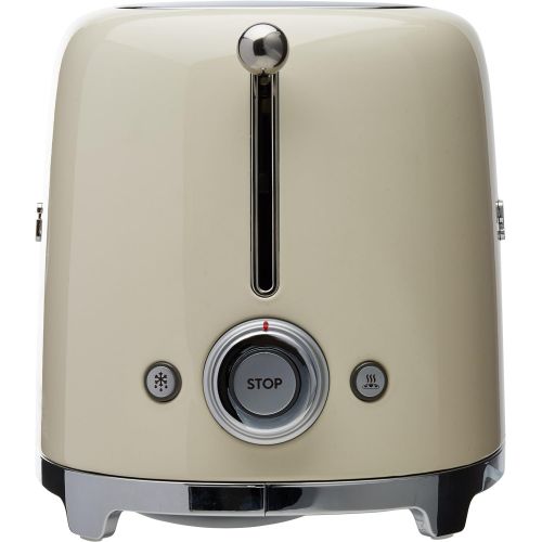 스메그 [아마존베스트]Smeg 4-Slice Toaster-Cream