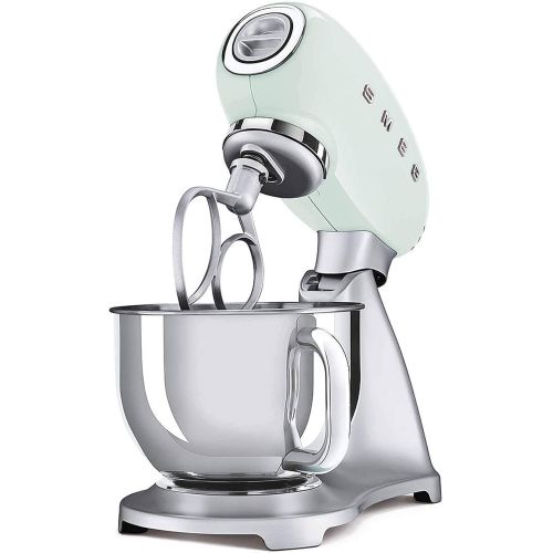 스메그 [아마존베스트]Smeg 1950s Retro Style Aesthetic Stand Mixer (Pastel Green)