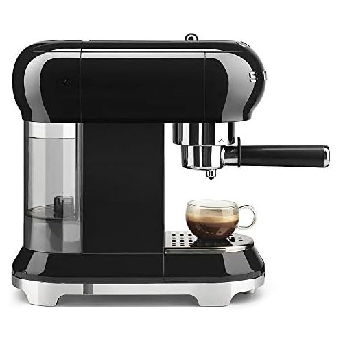 스메그 Smeg Espresso Machine Black ECF01 BLUS