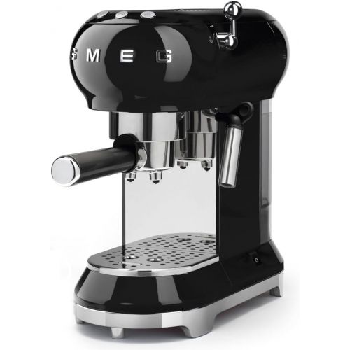 스메그 Smeg Espresso Machine Black ECF01 BLUS