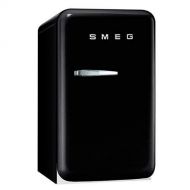 Smeg 50 S Retro Style Mini Refrigerator, Black, Right Hand Hinge