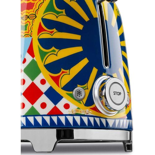 스메그 Dolce and Gabbana x Smeg TSF02DGUS 4 Slice Toaster,Sicily Is My Love, Collection