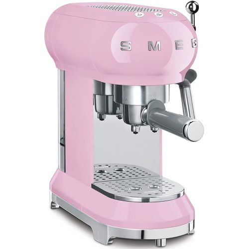 스메그 Smeg ECF01PKUS Espresso Machine, Pink