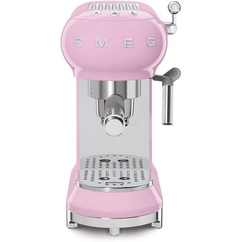 스메그 Smeg ECF01PKUS Espresso Machine, Pink