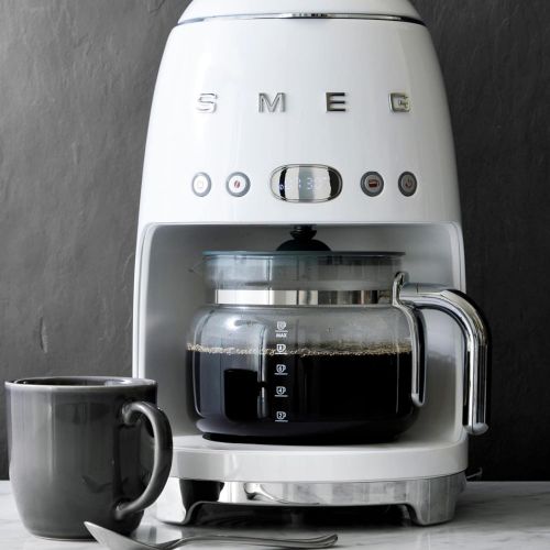 스메그 [아마존베스트]Smeg DCGC01 Replacement 10 Cup Coffee Pot - Glass Coffee Carafe for DCF02 Drip Coffee Maker Machine