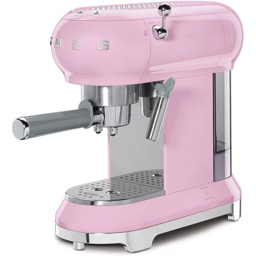 스메그 [아마존베스트]Smeg ECF01PKUS Espresso Machine, Pink