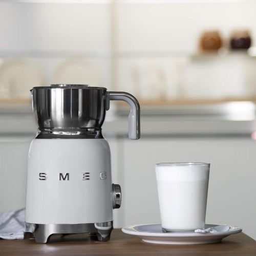 스메그 [아마존베스트]Smeg MFF01WHEU Milk Frother, White