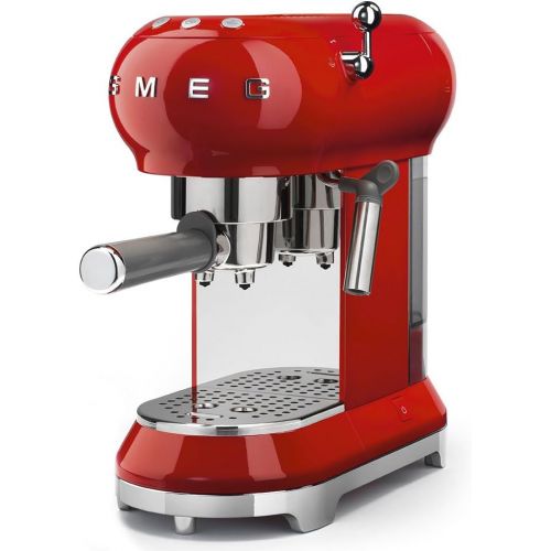 스메그 Smeg Espresso Machine Red ECF01 RDUS