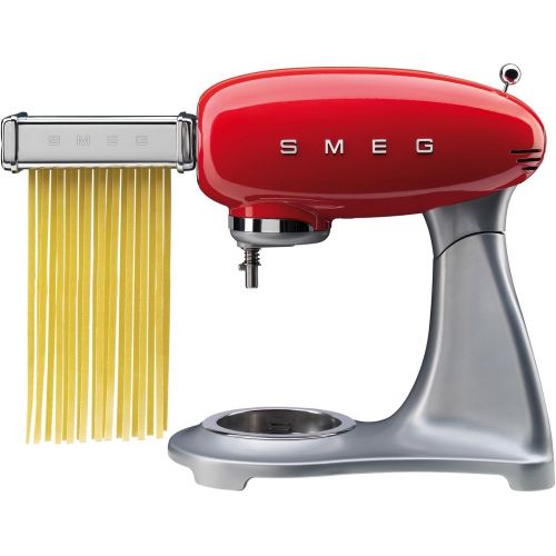 스메그 Smeg SMPC01 Pasta Roller & Cutter Set, Silver