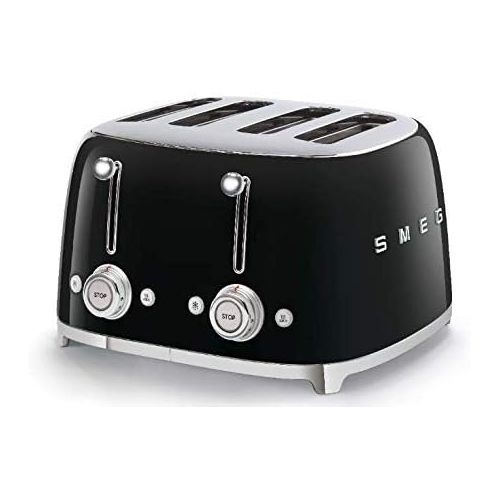 스메그 Smeg 4 Slot Toaster Red TSF03 RDUS