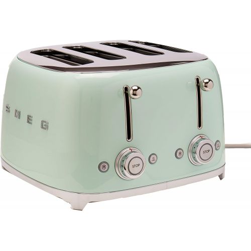 스메그 Smeg 4 Slot Toaster Red TSF03 RDUS