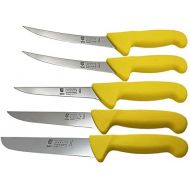 [아마존베스트]SMI - 5 piece butcher knife set, meat knife, boning knife, chefs knife, kitchen knife, stainless steel Solingen.